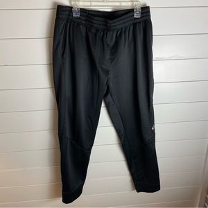 Asics black athletic pants size XL